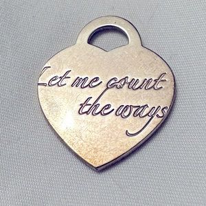 Tiffany small heart tag -Rare